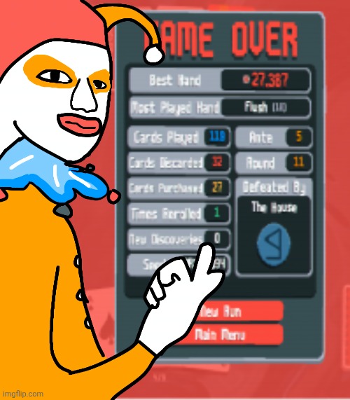 jimbo | image tagged in balatro,jimbo | made w/ Imgflip meme maker