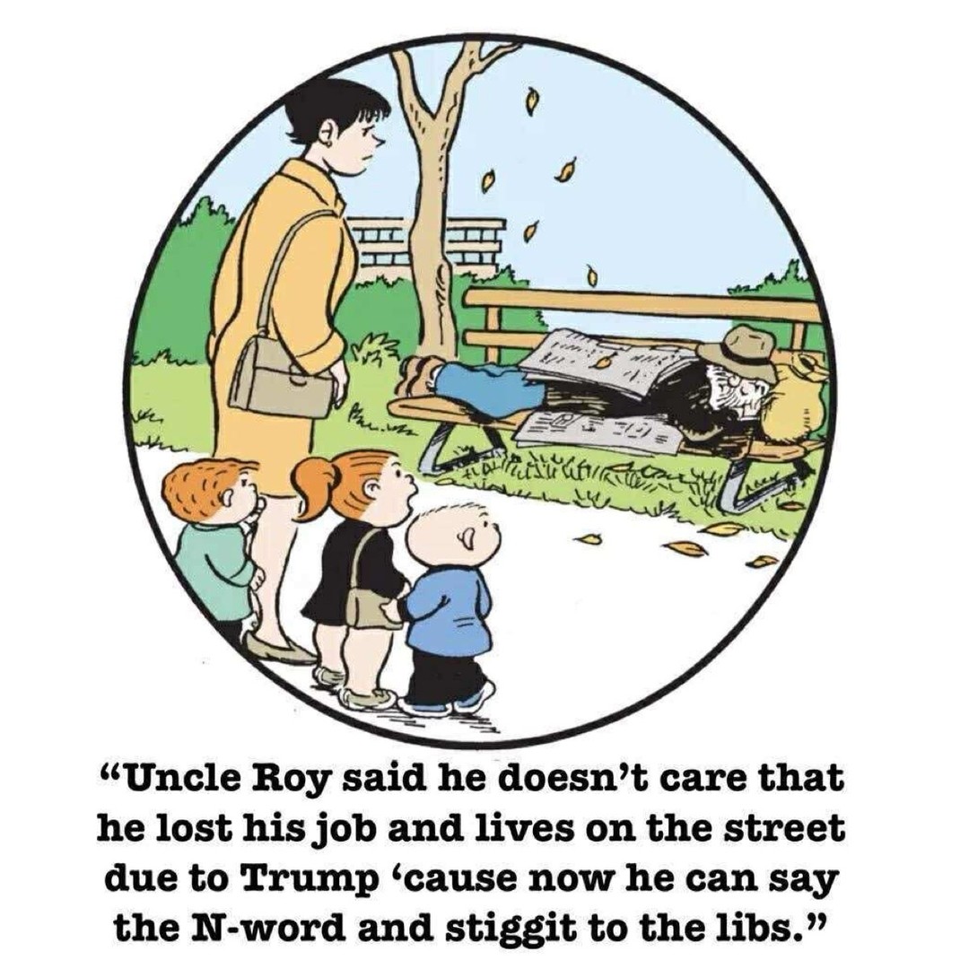 Benefits of Being MAGA Blank Meme Template