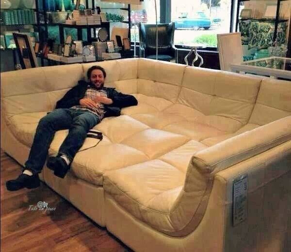 Big sofa Blank Meme Template