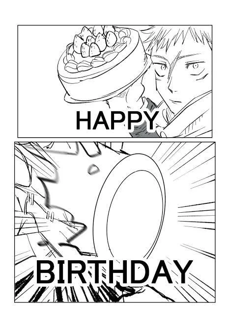 Happy Birthday JJK Blank Meme Template
