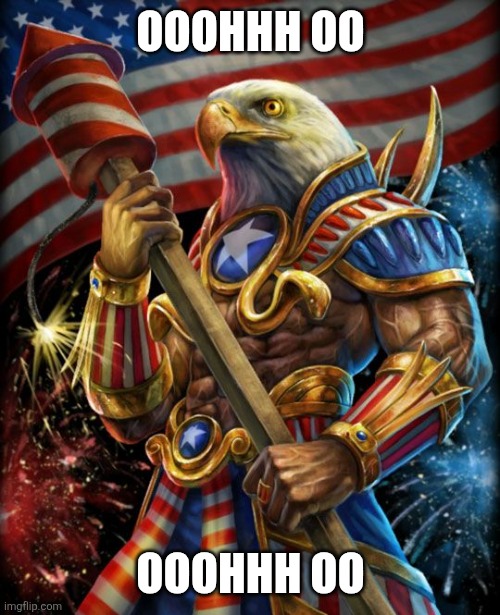 Freedom eagle opan | OOOHHH OO OOOHHH OO | image tagged in freedom eagle opan | made w/ Imgflip meme maker