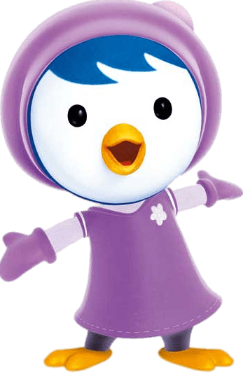 Cute petty the penguin Blank Meme Template