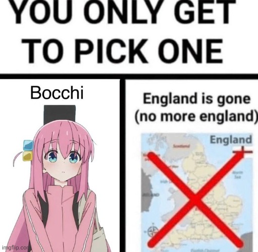 Bochhi has to go ig.. | made w/ Imgflip meme maker