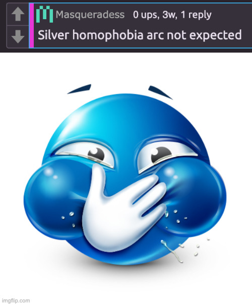 image tagged in blue emoji laughing | made w/ Imgflip meme maker