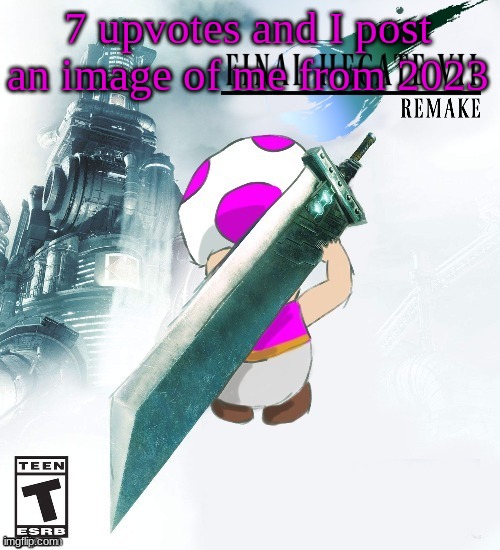idfk man I'm bored and every post here is just corny slop | 7 upvotes and I post an image of me from 2023 | image tagged in final hecate vii thank you disco | made w/ Imgflip meme maker