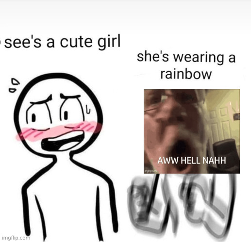 she fumbles me instantly | image tagged in stupid people,sad,so true | made w/ Imgflip meme maker