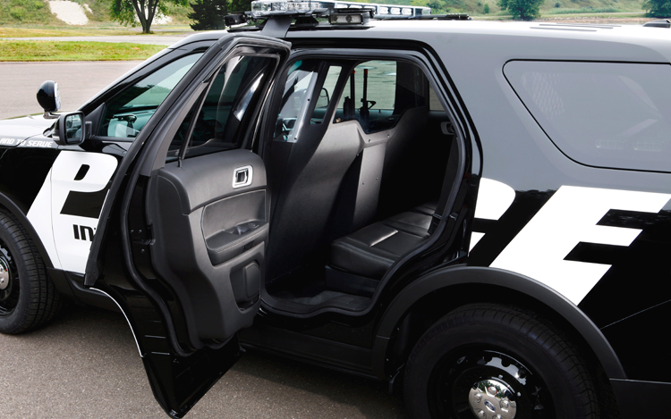 Police Car Opened Door Blank Meme Template