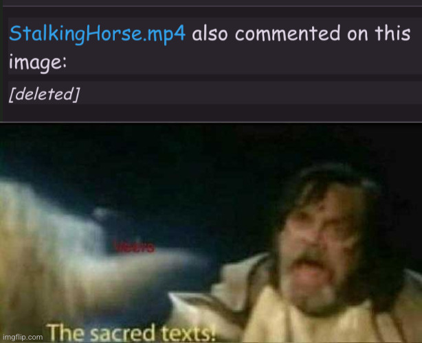 The sacred texts! | image tagged in the sacred texts | made w/ Imgflip meme maker