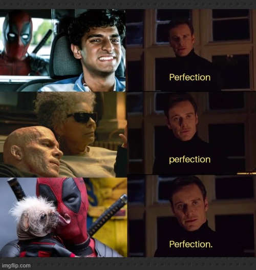 Deadpool Sidekicks Are | image tagged in perfection,deadpool | made w/ Imgflip meme maker