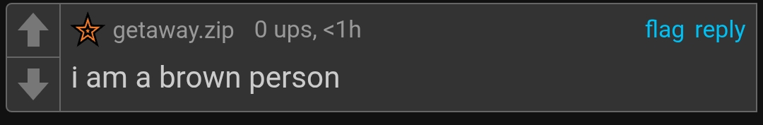 Geta - I am a brown person Blank Meme Template