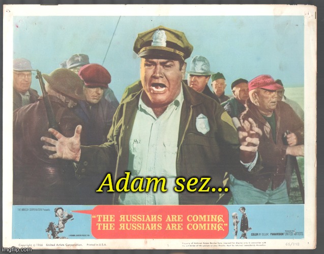 Adam sez... | made w/ Imgflip meme maker