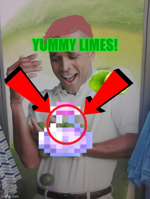 Why Can't I Hold All These Limes Meme | YUMMY LIMES! | image tagged in memes,why can't i hold all these limes | made w/ Imgflip meme maker