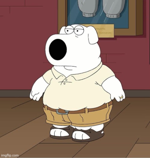 Fat Brian | image tagged in fat brian | made w/ Imgflip meme maker