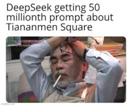 image tagged in deepseek | made w/ Imgflip meme maker