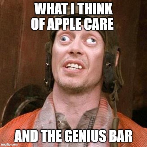 The Geniuses at Apple | image tagged in apple,applecare,the genius bar | made w/ Imgflip meme maker