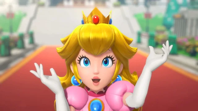 Princess Peach Blank Meme Template