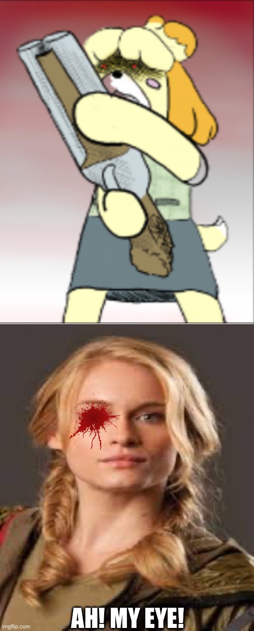 AH! MY EYE! | made w/ Imgflip meme maker