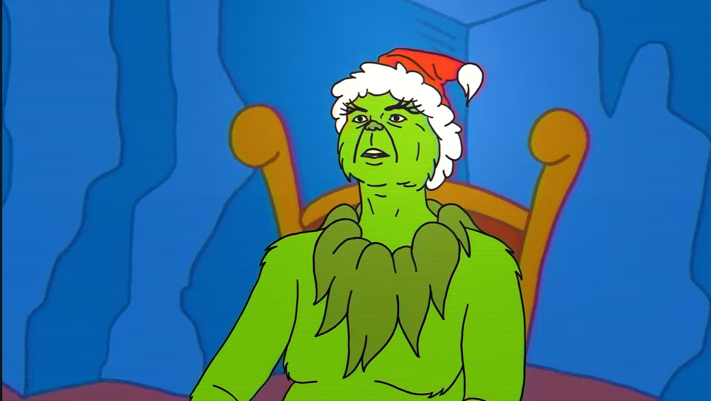 What? Grinch Blank Meme Template