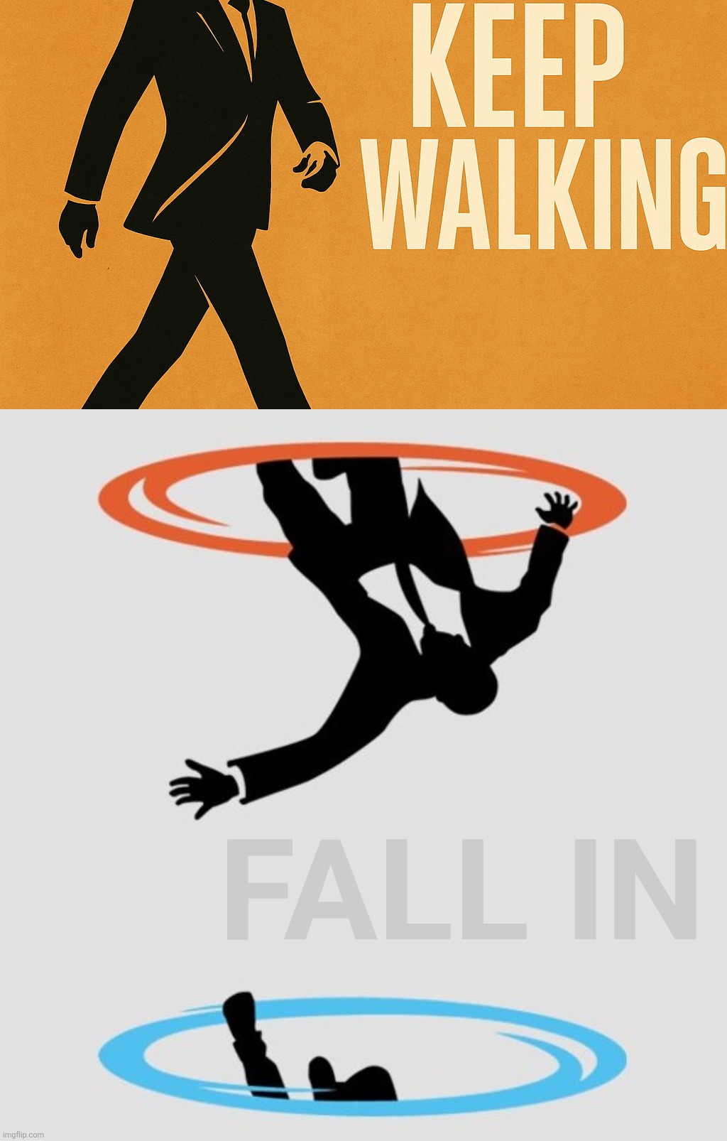FALL IN | made w/ Imgflip meme maker