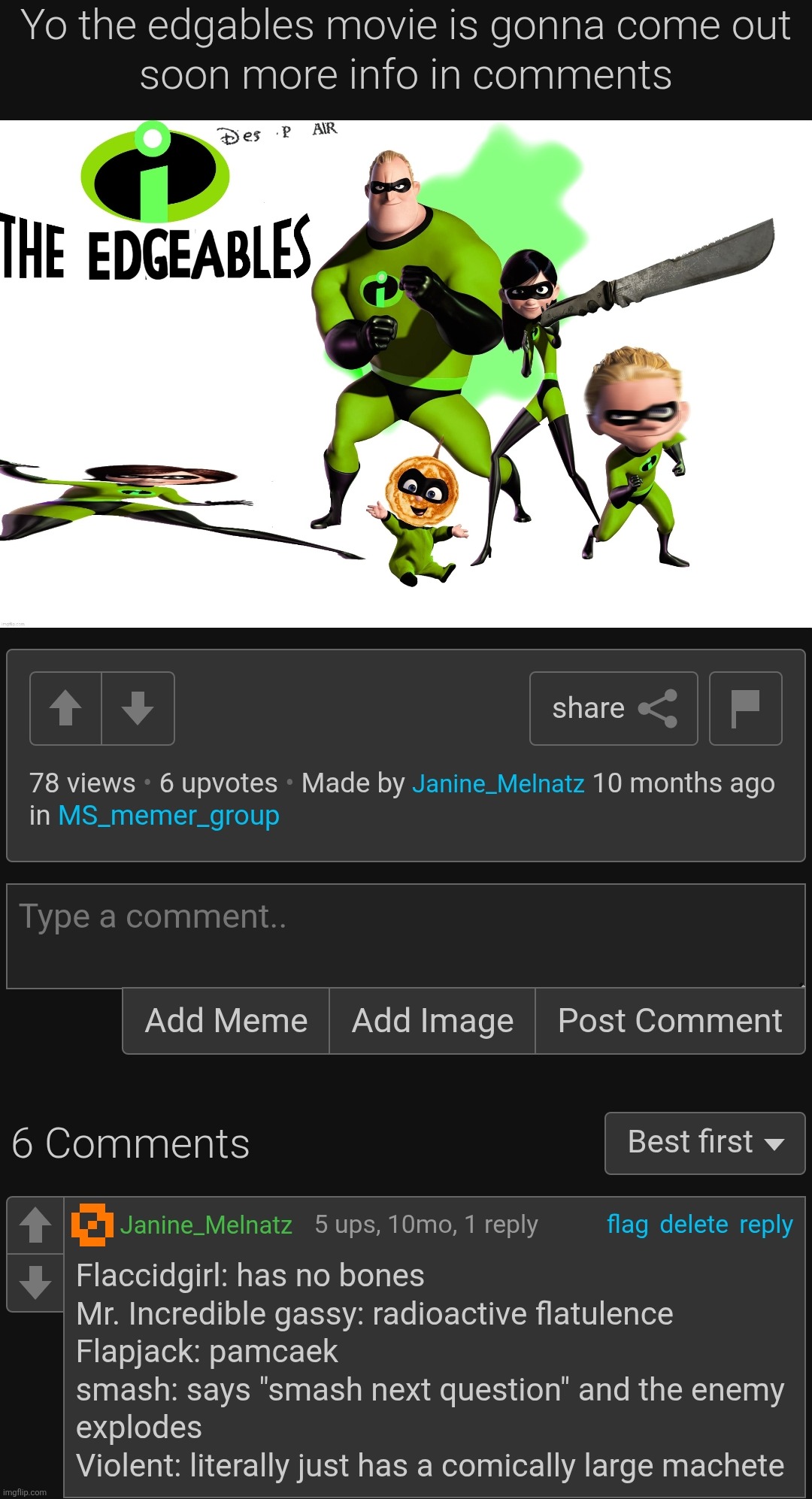 I'm the original creator of these guys, credit the idea to limlam tho | made w/ Imgflip meme maker