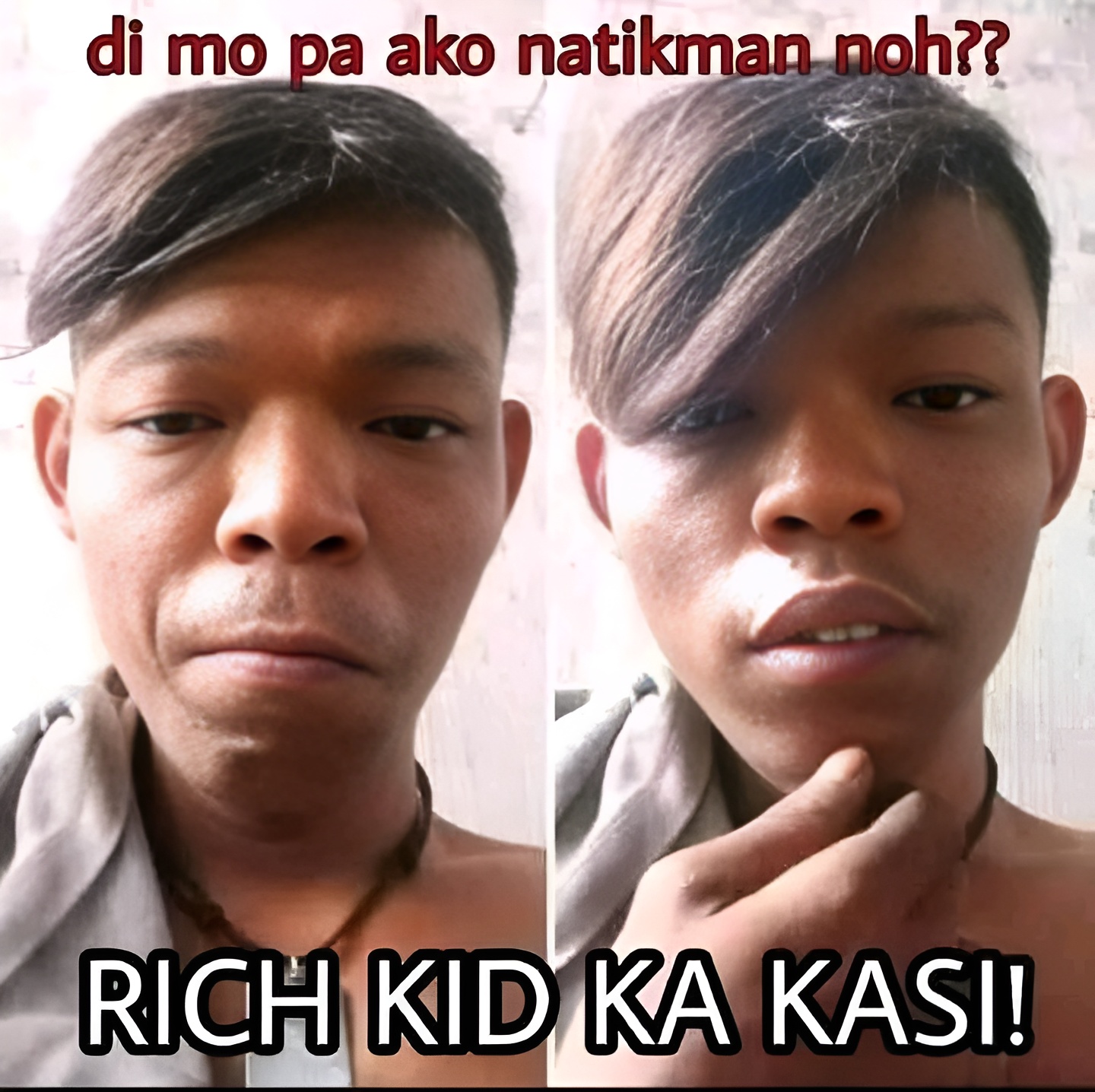 rich kid Blank Meme Template