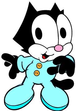 Baby Felix The Cat Blank Meme Template