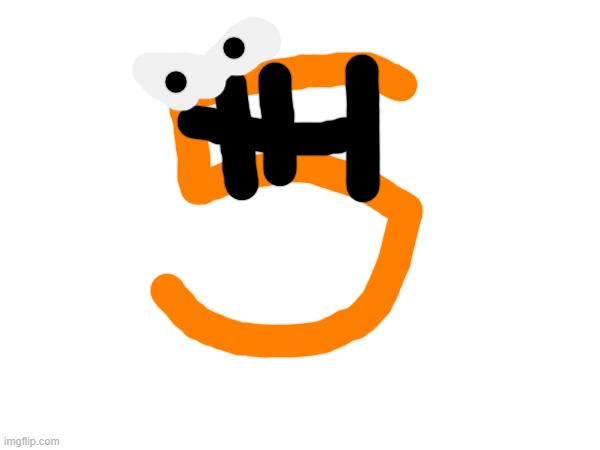Number Lore 5 | image tagged in number lore,5,five,number | made w/ Imgflip meme maker