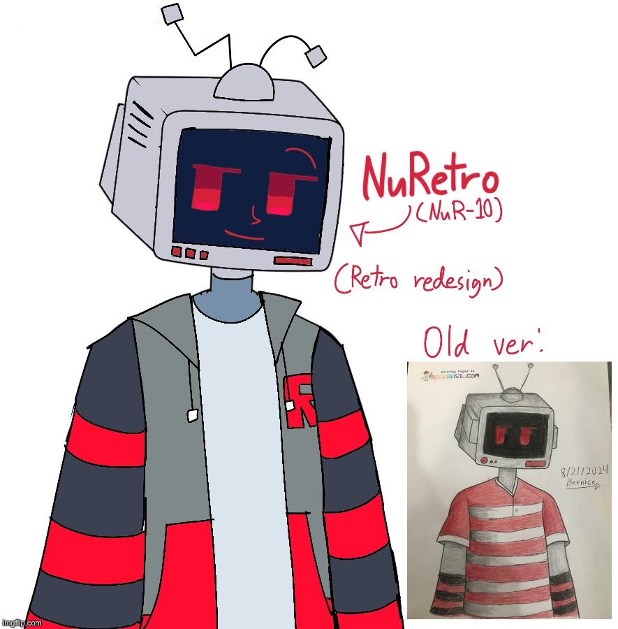 he’s back he’s finally back (rp if you feel like rping) | image tagged in retro | made w/ Imgflip meme maker