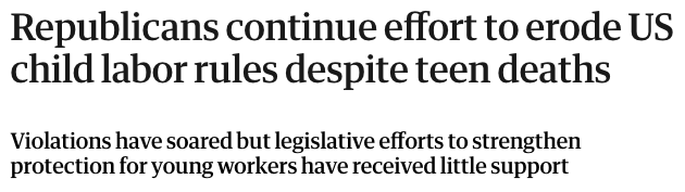 Republicans Love Child Labor Blank Meme Template