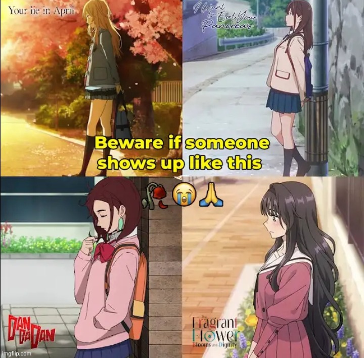 It'll take 3 seasons to hold hands | made w/ Imgflip meme maker