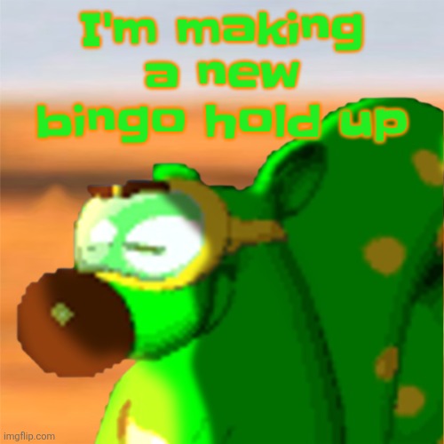 Mill accepting his fate | I'm making a new bingo hold up | image tagged in mill accepting his fate | made w/ Imgflip meme maker