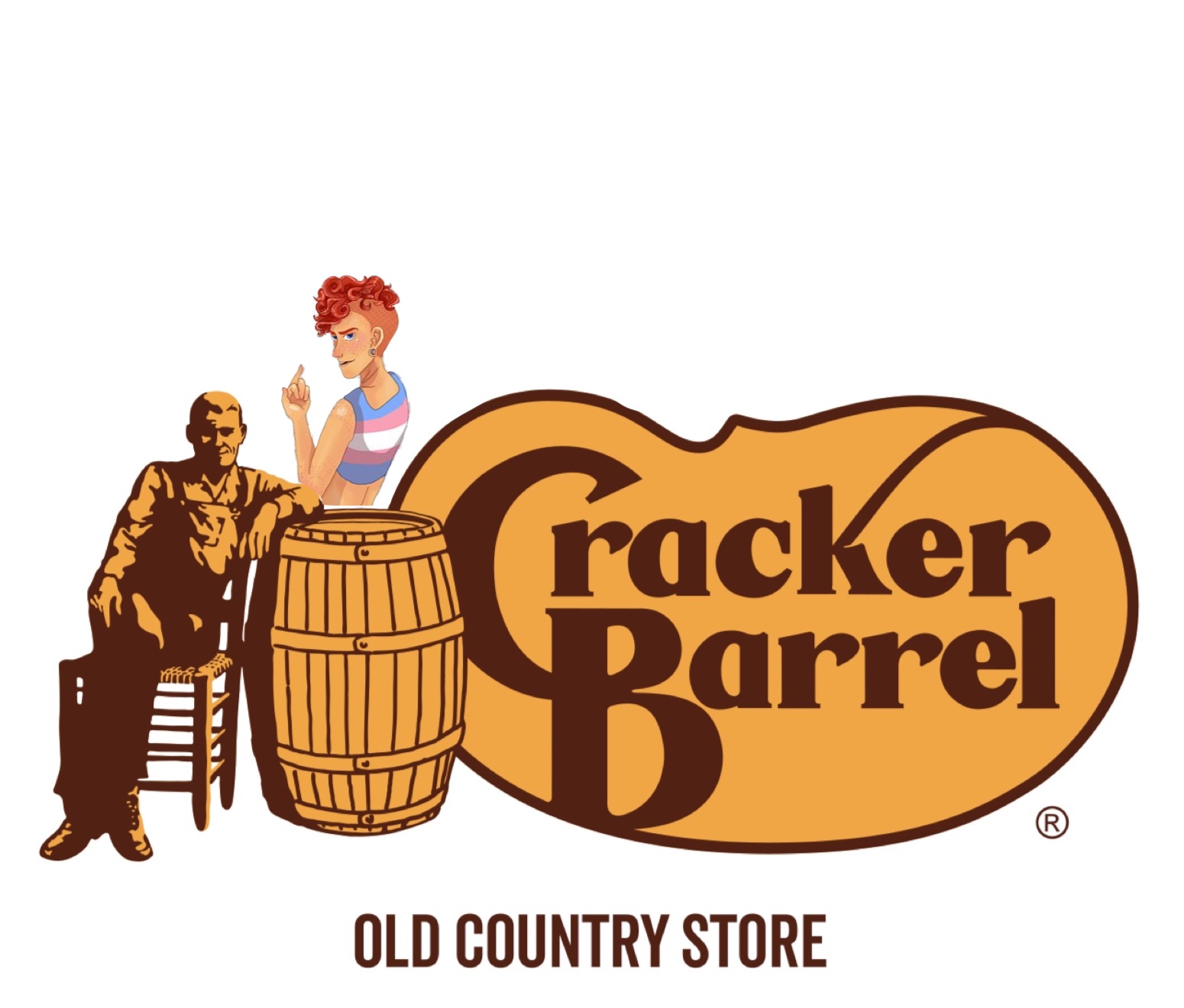 High Quality Cracker Barrel Blank Meme Template