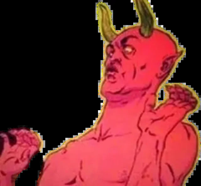 Devil Blank Meme Template