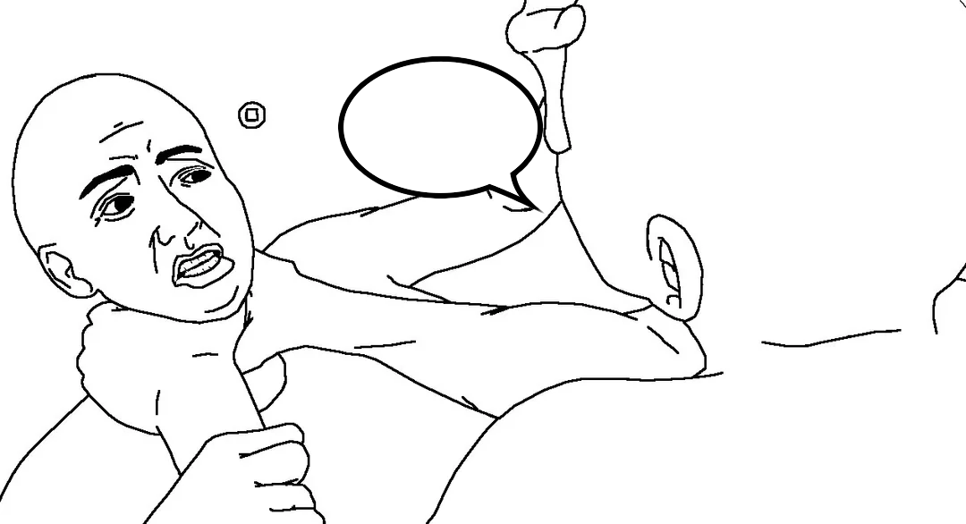 Last of Us 2 Choke Meme Blank Meme Template
