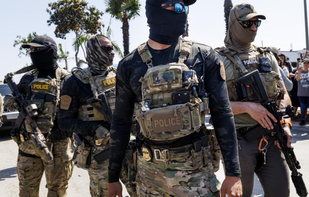 Masked ICE agents are hiding criminals 1/6 militia Blank Meme Template