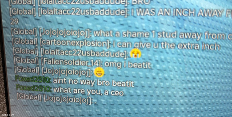 i’m getting banned from roblox | made w/ Imgflip meme maker