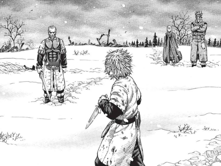 Thorfinn Askeladd Blank Meme Template