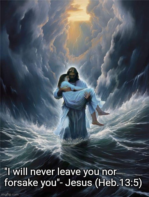 Faithful and True | "I will never leave you nor forsake you"- Jesus (Heb.13:5) | image tagged in jesus,faithful,savior,god,holy bible,scripture | made w/ Imgflip meme maker