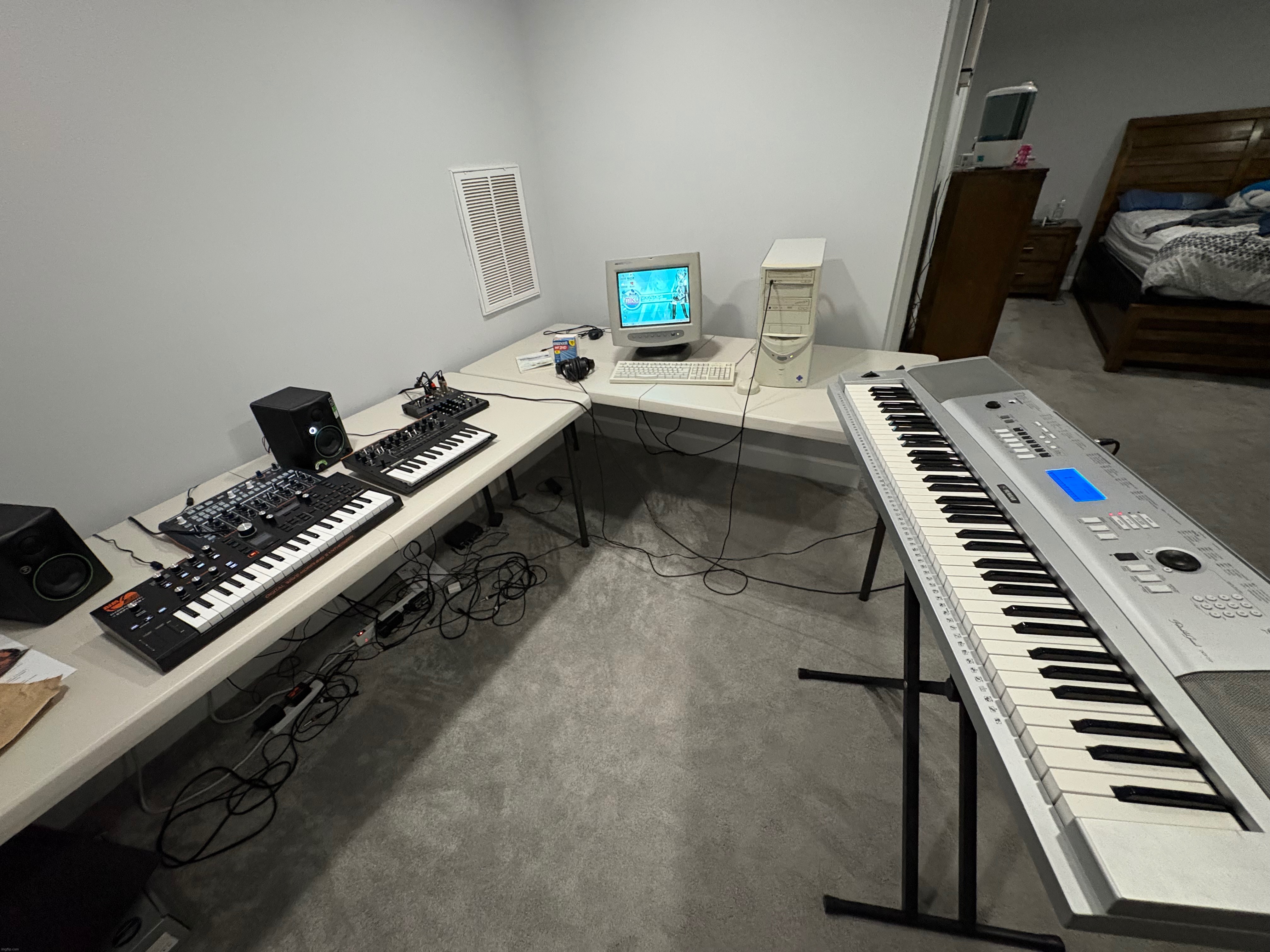 my current studio rn | made w/ Imgflip meme maker