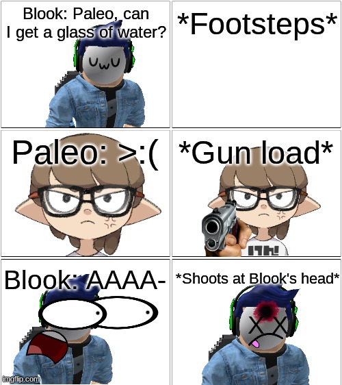 Glass of Water.mp3 | image tagged in comic,paleo,blook | made w/ Imgflip meme maker