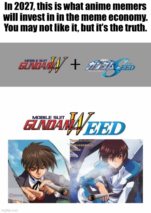In 2027, this is what anime memers will invest in in the meme economy. You may not like it, but it’s the truth. | made w/ Imgflip meme maker