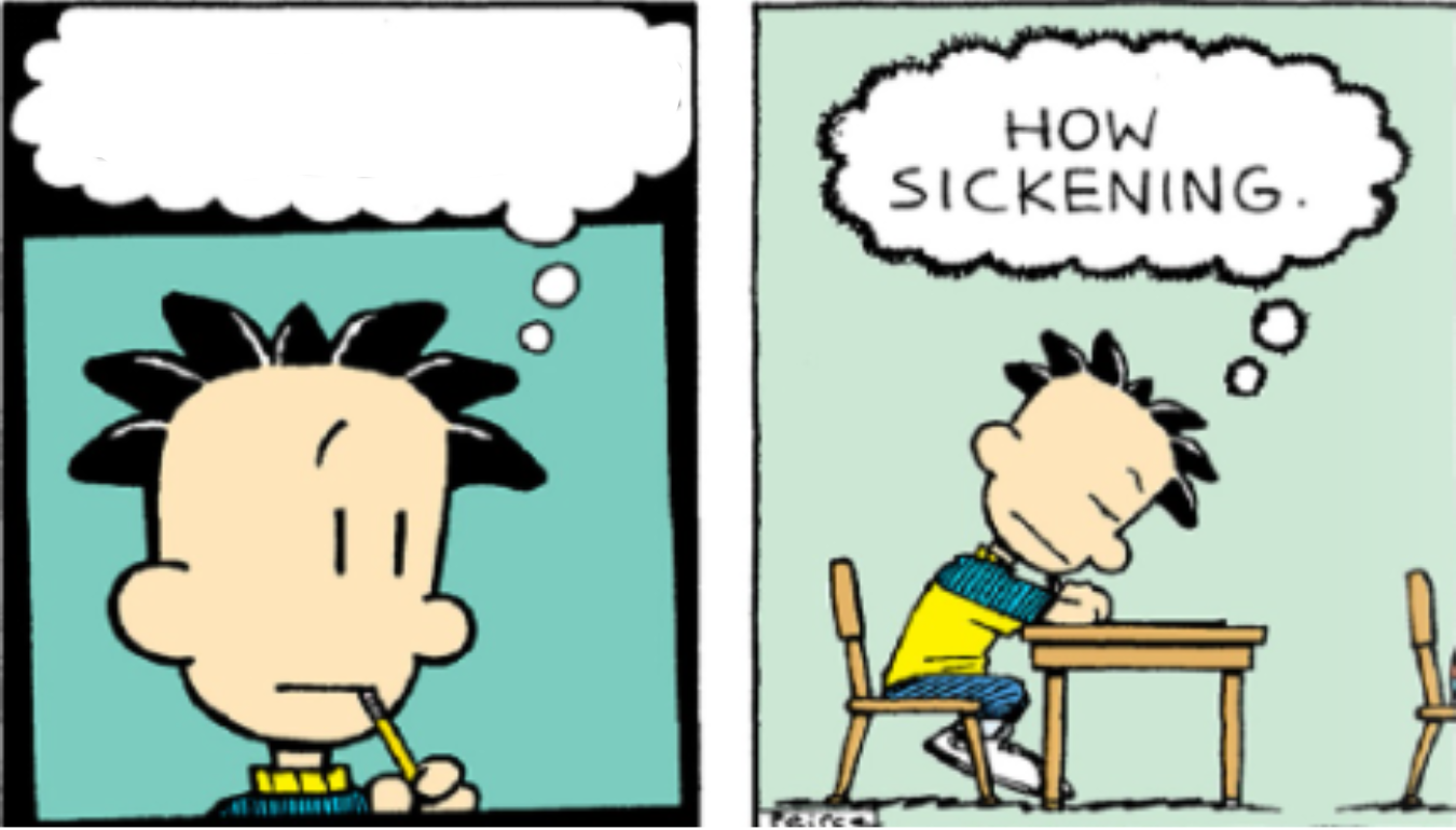 Big Nate : How Sickening Blank Meme Template
