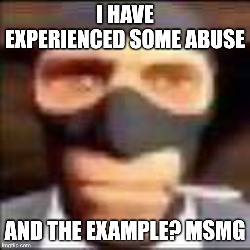 Be nicer so people can join , if the abuse consumes , then goodbye lads | I HAVE EXPERIENCED SOME ABUSE; AND THE EXAMPLE? MSMG | image tagged in be nice,helpful,why must you hurt me in this way,whyyy | made w/ Imgflip meme maker