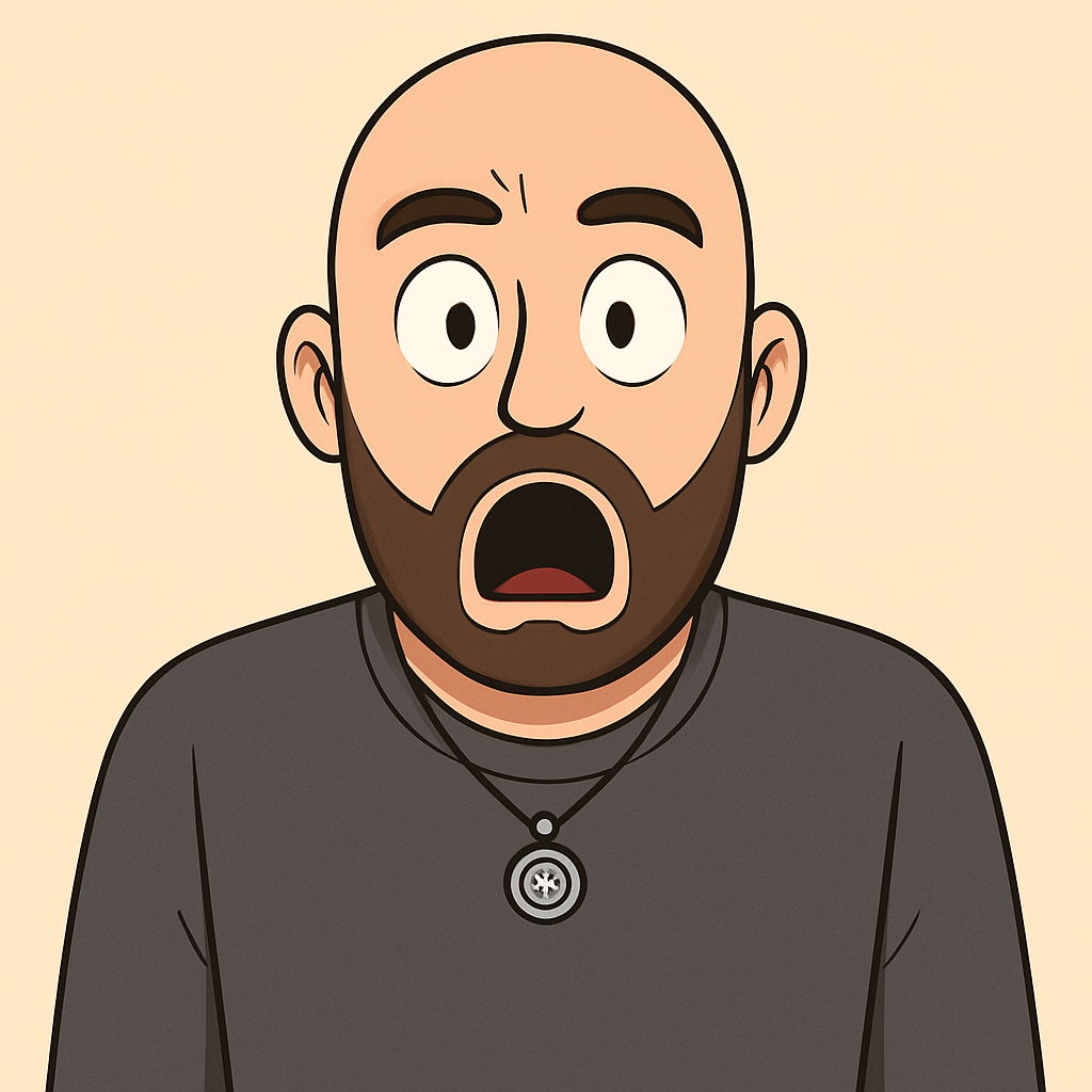 High Quality Shocked "Come On, Man" Blank Meme Template