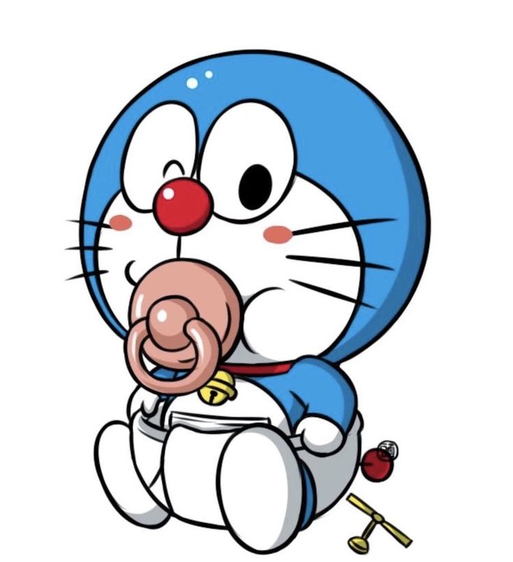 Doraemon in diaper Blank Meme Template