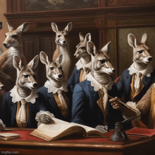Kangaroo Court II | image tagged in kangaroo court ii | made w/ Imgflip meme maker