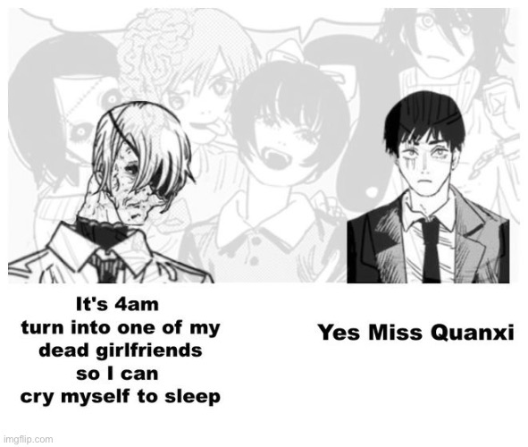 image tagged in chainsaw bear,anime,manga,bitch ass lesbian,memes,shitpost | made w/ Imgflip meme maker