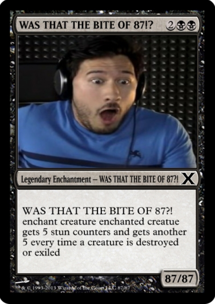 WAS THAT THE BITE OF 87!? Blank Meme Template