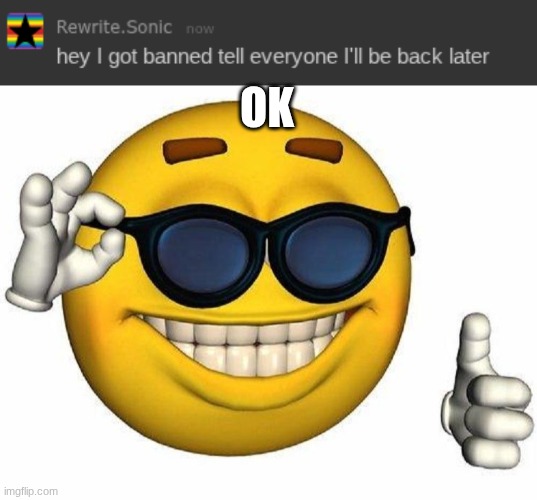 OK | image tagged in thumbs up emoji | made w/ Imgflip meme maker