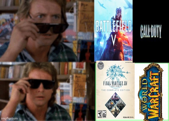 I've seen this death of a genre before... | image tagged in they live sunglasses | made w/ Imgflip meme maker